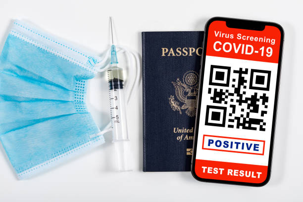 istock Covid-19 Travel Screening - Positive Test Result 1345309388