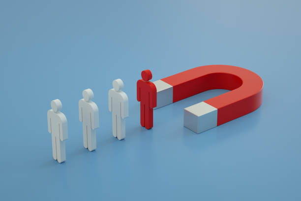 istock Magnet with Group of People 1345315514