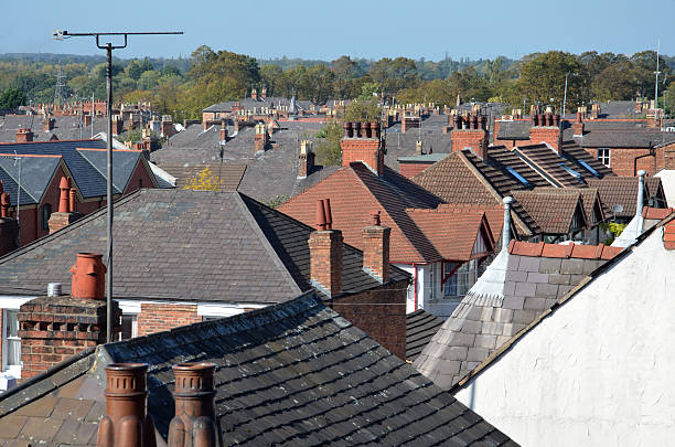 Urban Scene with Densely Packed Housing