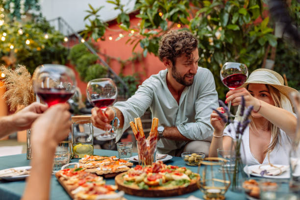 istock You'll never go wrong with wine and friends 1345319477