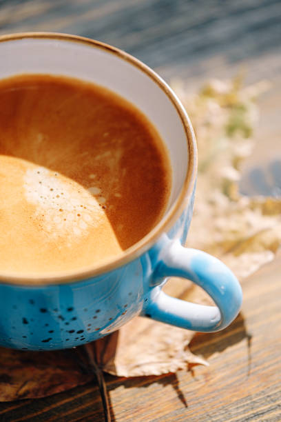 istock a cup of hot freshly brewed coffee 1345334163