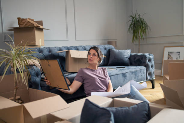 istock I wonder where should I put this picture frame! 1345338198