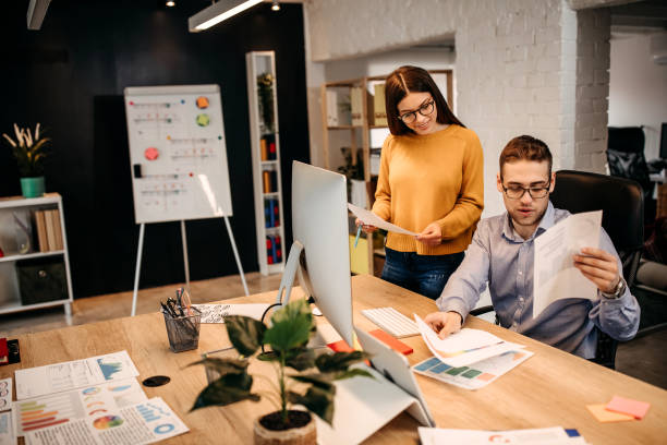 istock Positivity and productivity 1345339255