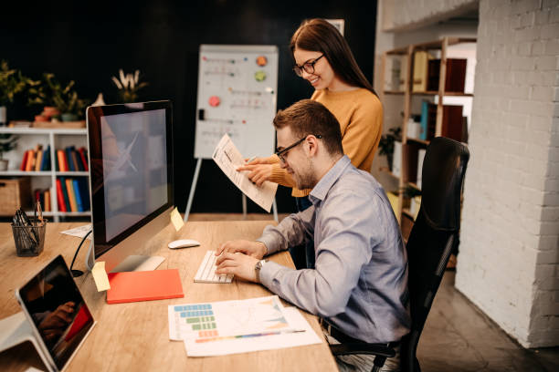 istock Positivity and productivity 1345339381