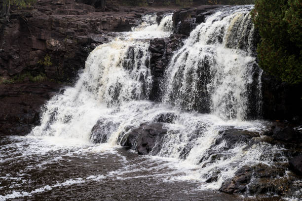 istock The Upper Falls at Gooseberry Falls State Park in Minnesota 1345348134