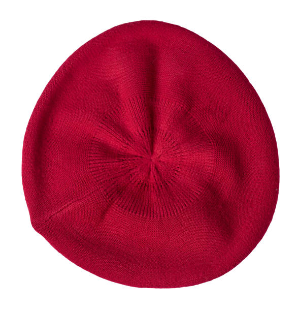istock female  beret isolated on white background. autumn accessory 1345354675