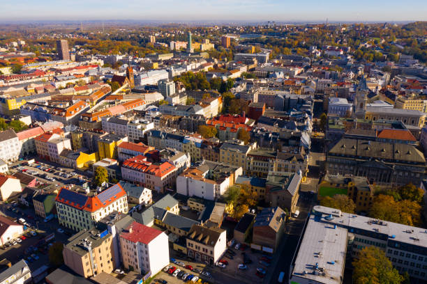 istock Cityscape of Ostrava, Czech Republic 1345356002
