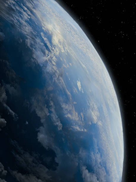 istock Close-up of planet Earth, view from space. 1345366047