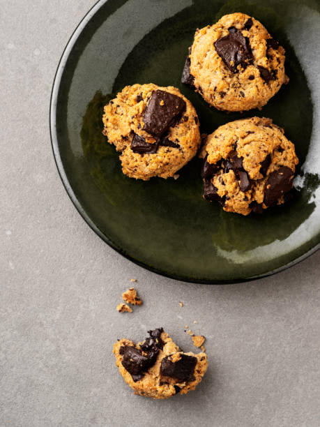 istock Chocolate chip cookie, Gluten Free, Biscuit 1345371120