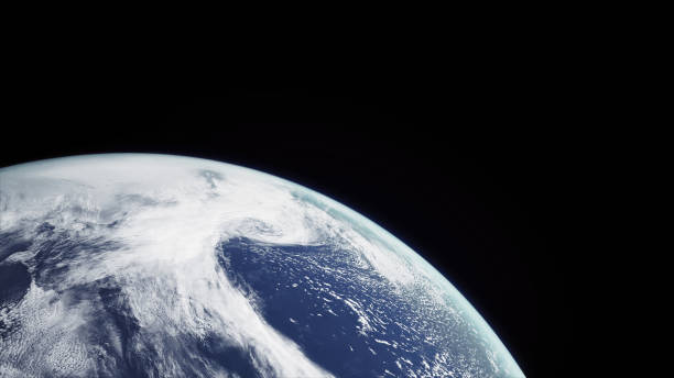 istock Concept 15-P1 Beautiful Scenery of Realistic Planet Earth from Space 1345375662