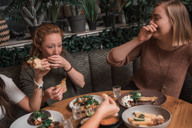 istock Free time at the bar in a trendy restaurant 1345376898
