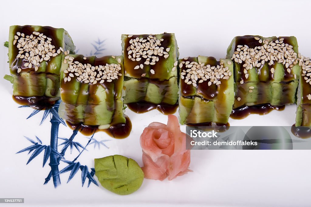 Sushi - Foto de stock de Alga marinha royalty-free