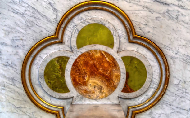 istock Traditional church decoration element. 1345380064