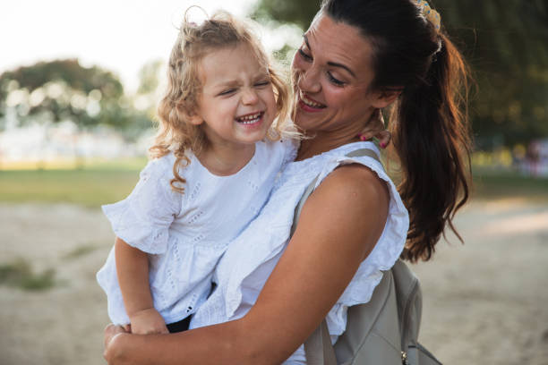 istock Woman sharing a laugh with her toddler 1345380218
