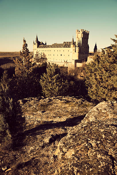 istock Alcazar - the castle in Segovia 134538235