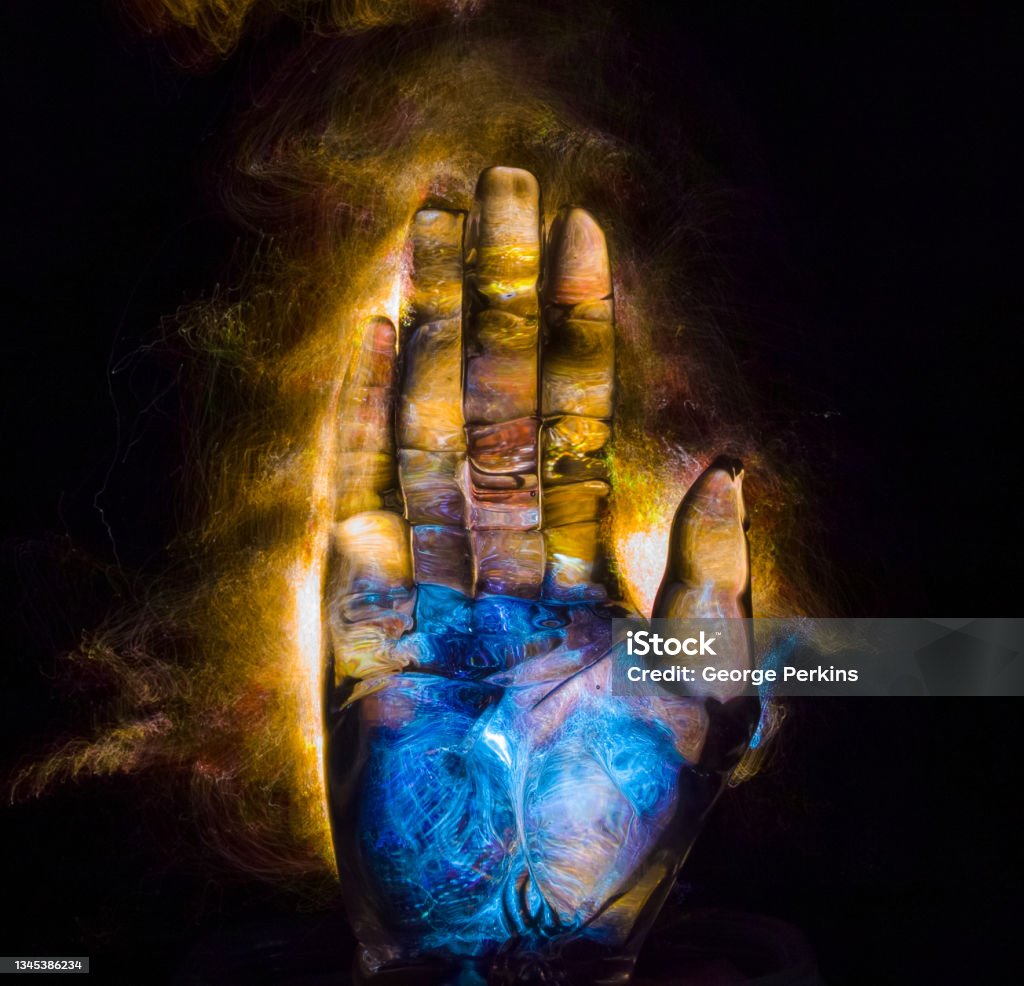 Abstract Hand Graphics The Abstract Hand Stock Illustration - Download Image Now - Abstract ...
