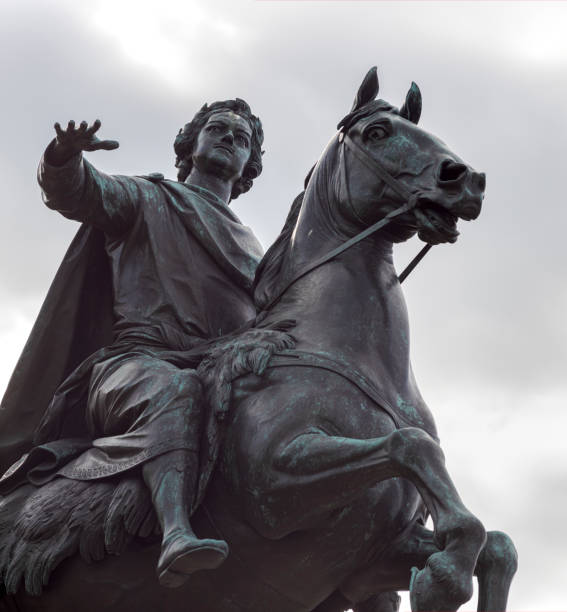 istock Monument of Russian emperor Peter the Great 1345388676