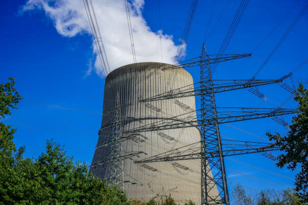 istock A cooling tower from a nuclear power plant. 1345397855