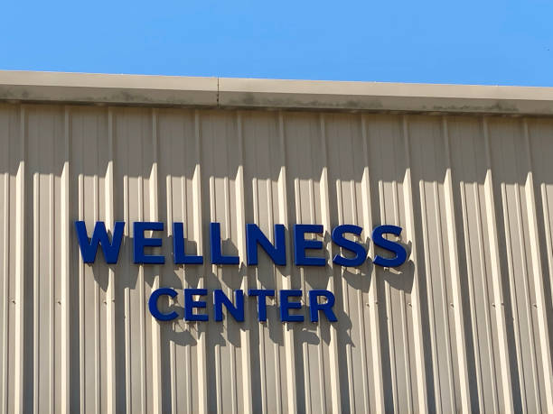 istock Wellness Center Sign 1345404076