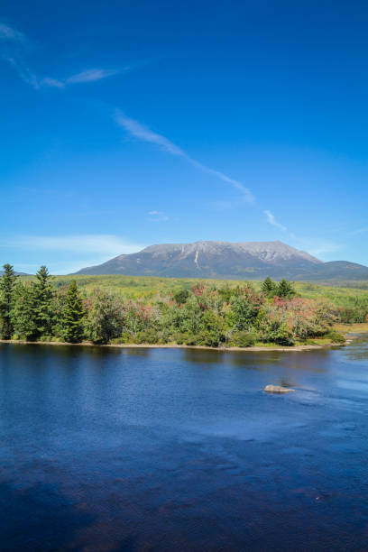 istock Katahdin mountain in Baxter State Park on an early fall afternoon 1345410255