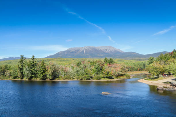 istock Katahdin mountain in Baxter State Park on an early fall afternoon 1345410269