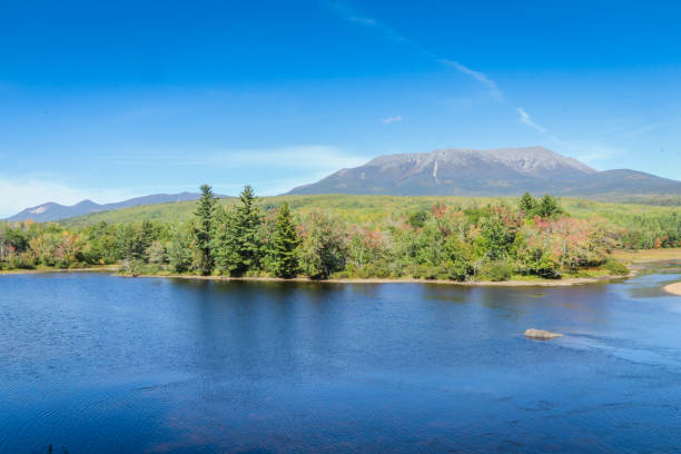 istock Katahdin mountain in Baxter State Park on an early fall afternoon 1345410278