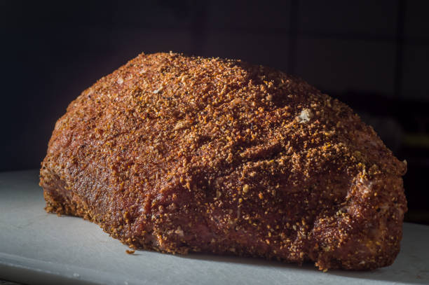 viande avec le nom de « cupim », steak de bosse - hump photos et images de collection