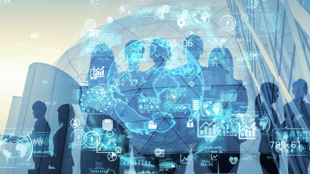 istock People network concept. Group of person. Teamwork. Human relationship. 1345425561