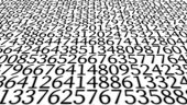 Numbers Random Background Animation Motion Graphics 4K Stock Video ...