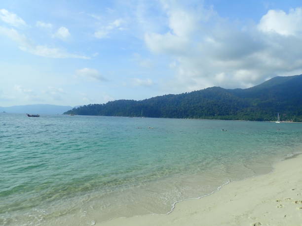 istock Sunset Beach in Lipe island 1345433201