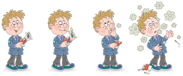 152 Cartoon Of A Boy Smoking Cigarette Illustrations & Clip Art - iStock 152 Cartoon Of A Boy Smoking Cigarette Illustrations & Clip Art - iStock