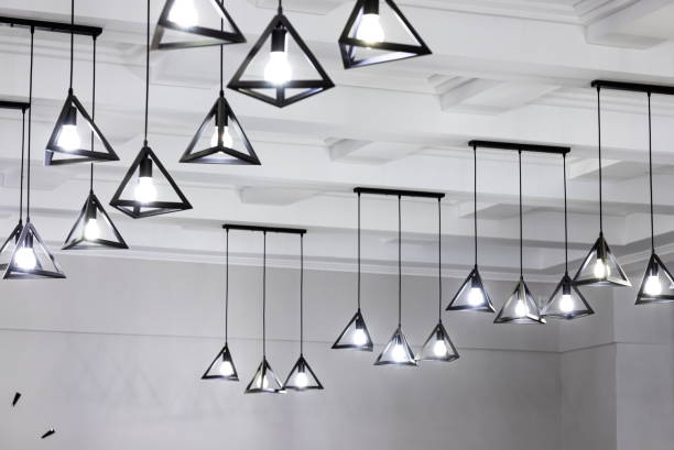istock The Modern and Minimalist Hanging Pendants, Chandelier 1345447399