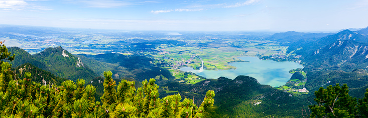 Bavarian Alps, Prealps in Bavaria Germany, Bavaria
