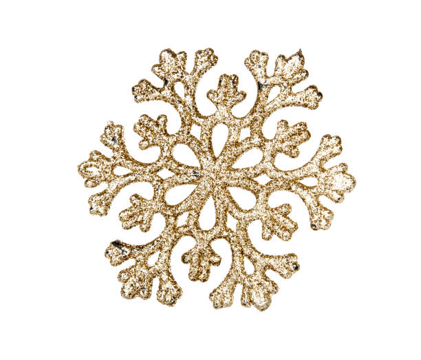istock photo of snowflake isolated on the white 1345456604