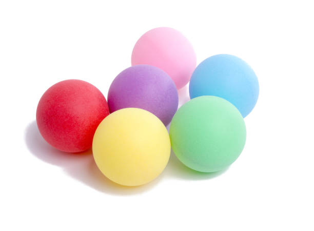 istock colorful plastic ball isolated on the white 1345456653
