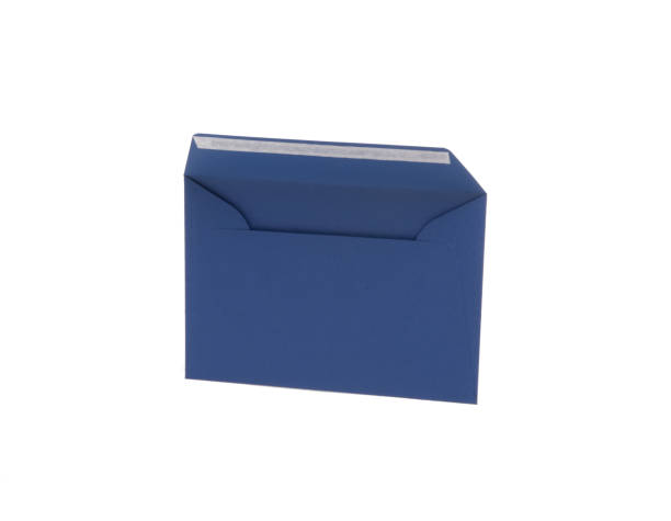 istock craft paper envelope  for mail post isolated on the white 1345460932