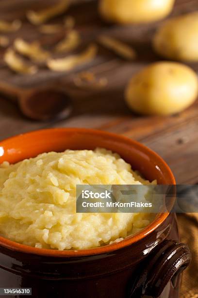 Puré De Batata - Fotografias de stock e mais imagens de Acompanhamento - Acompanhamento, Alimentação Saudável, Alimento Básico