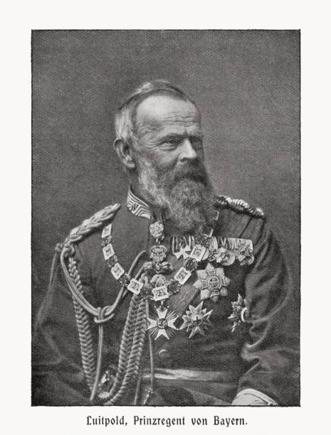 istock Luitpold, Prince Regent of Bavaria (1821-1912), halftone print, published 1900 1345472533