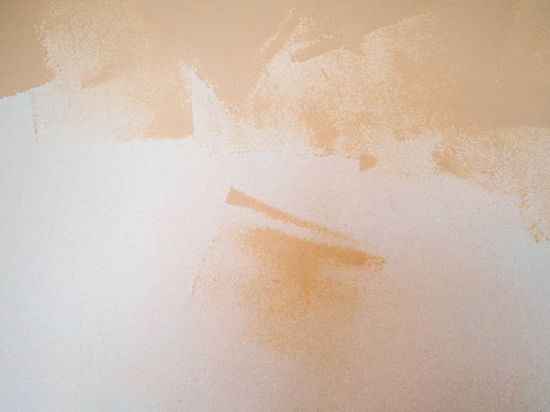 istock Abstract paint painting beige wall . Wallpaper backdrop abstract texture background 1345474423