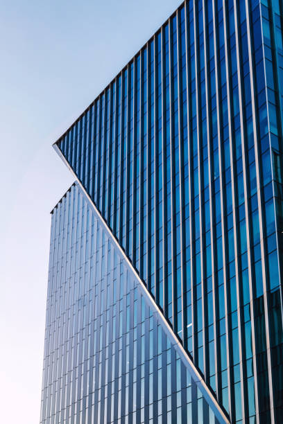 istock Modern office building Architectural Backgrounds-City Shanghai Asia 1345481278