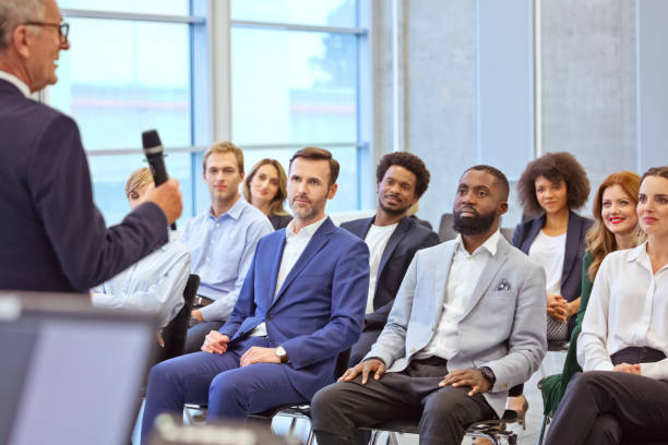 istock Audience during business seminar 1345484030