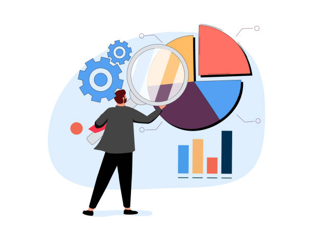 Digital Marketing illustrations. Mega set. Collection of scenes with men and women taking part in business activities. Digital Marketing illustrations. Mega data. Collection of scenes with men and women taking part in business activities. Trendy vector style. Digital Marketing. Taking part in business activities. crash site stock illustrations