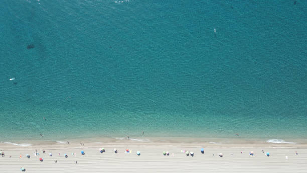 istock Almeria beach in Southern Spain from the air 1345488043