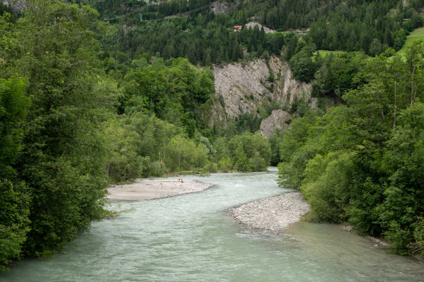 istock River in the Austrian alps near Matrei 1345489122