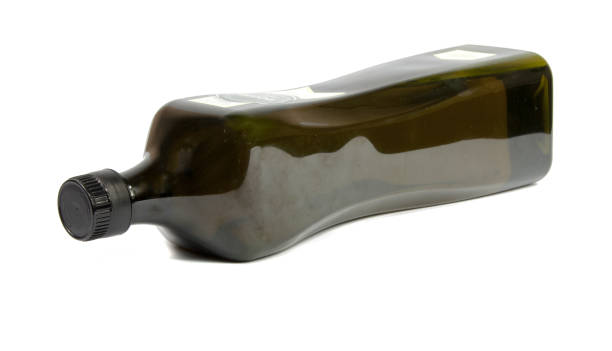 istock plastic bottle for oil isolated on the white 1345490770