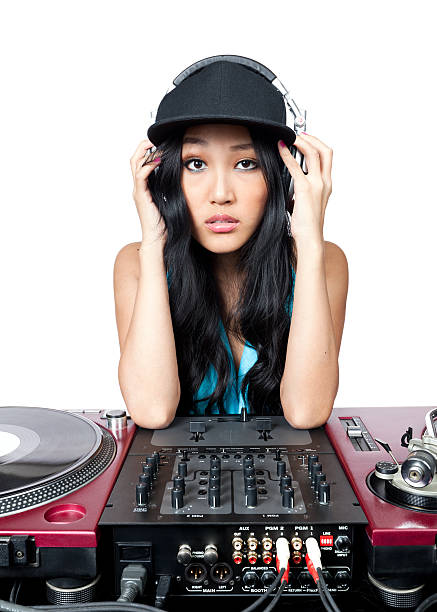 istock Female DJ posing for a photo 134549339