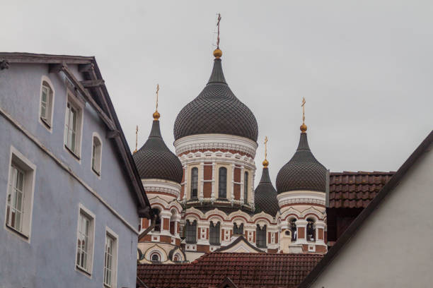 Alexander Nevsky orthodox cathedral in Tallinn, Estonia