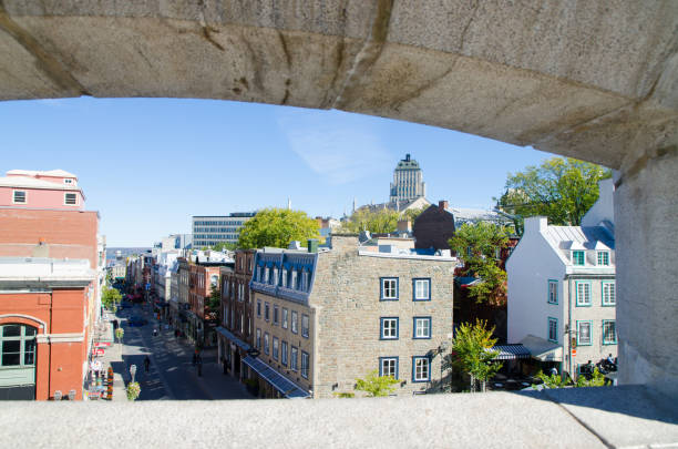 istock High angle view of Pedestrian St. John's street 1345501322