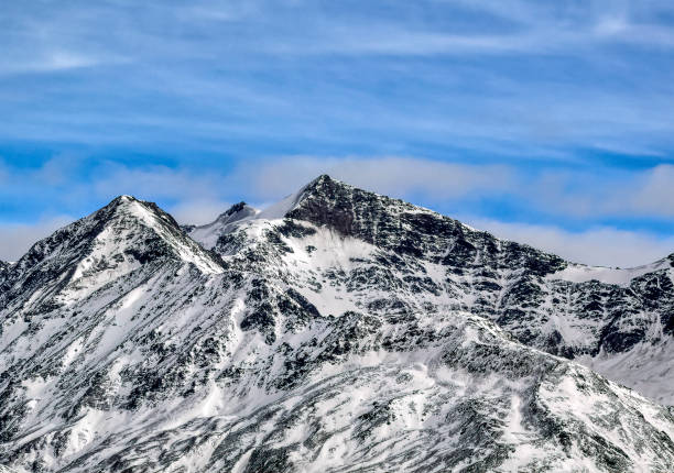 istock Dolomites mountains covered with snow during winter time. 1345512091