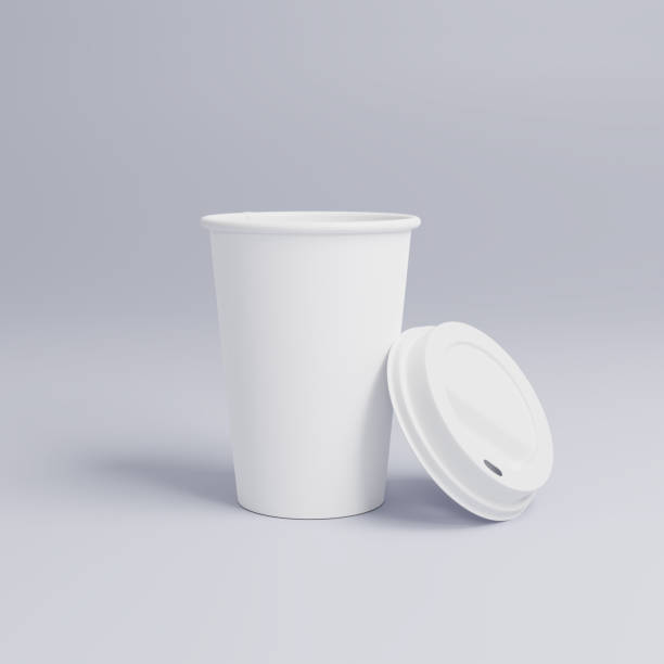 istock Paper container and holder for take-out 1345519223